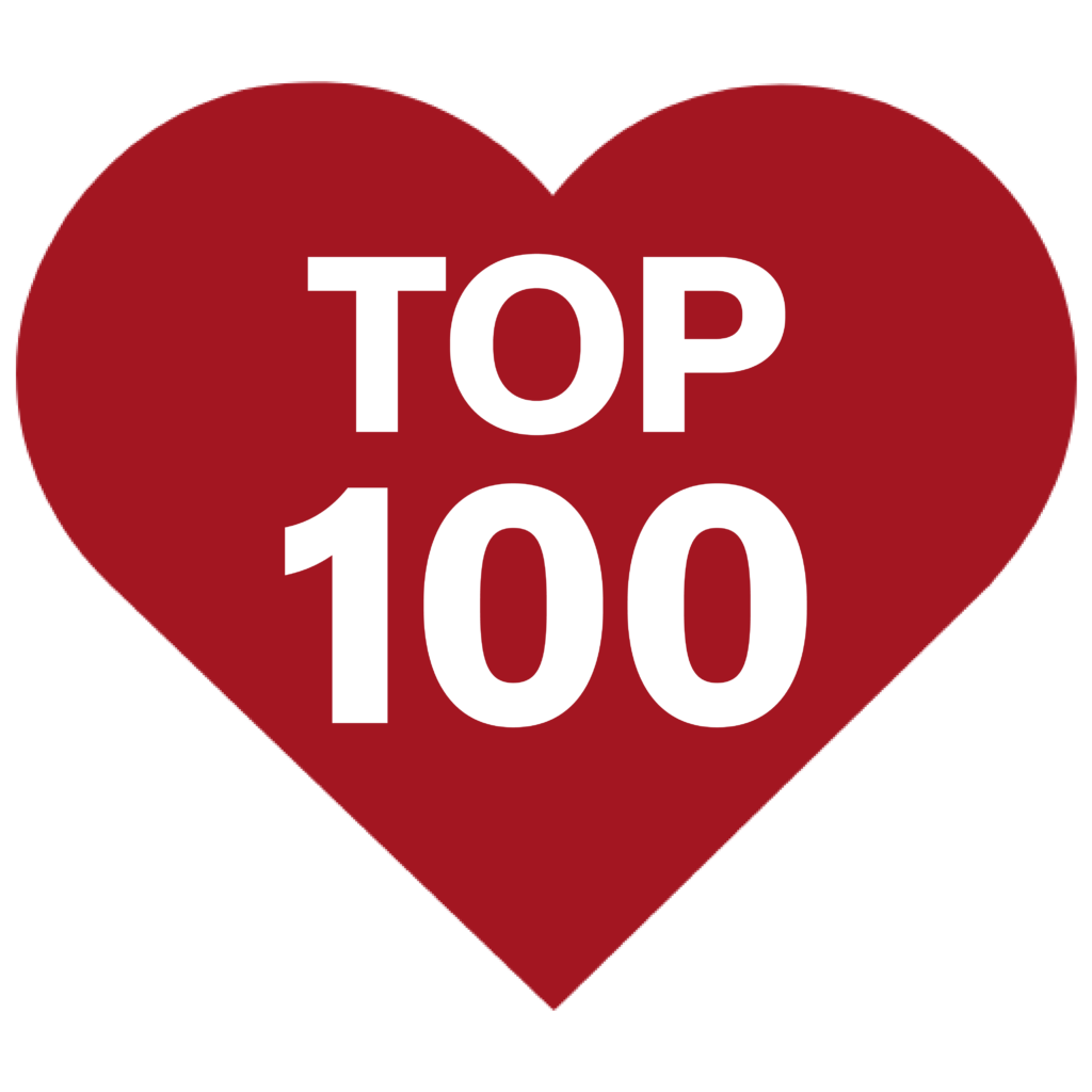 Logo for the Top 100 markets worldwide on the Worlds Best Market's Website